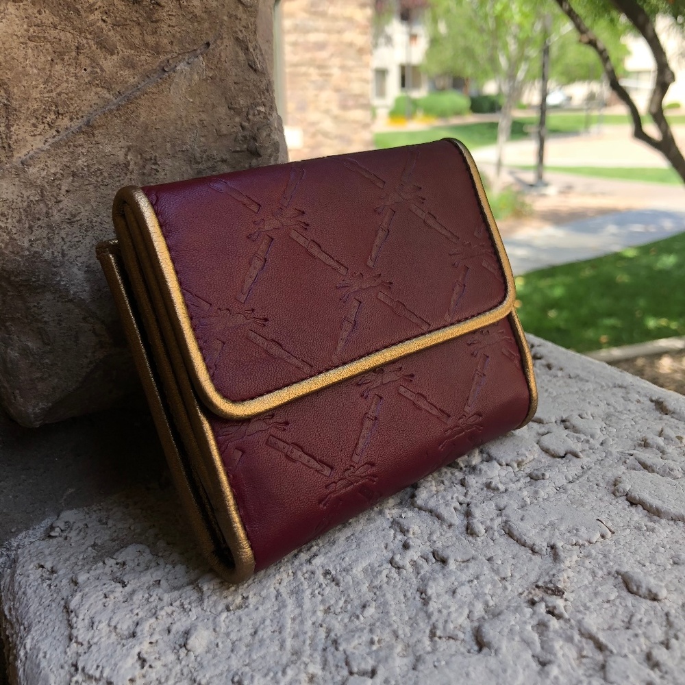 Longchamp Cuir Deluxe Leather French Purse Wallet